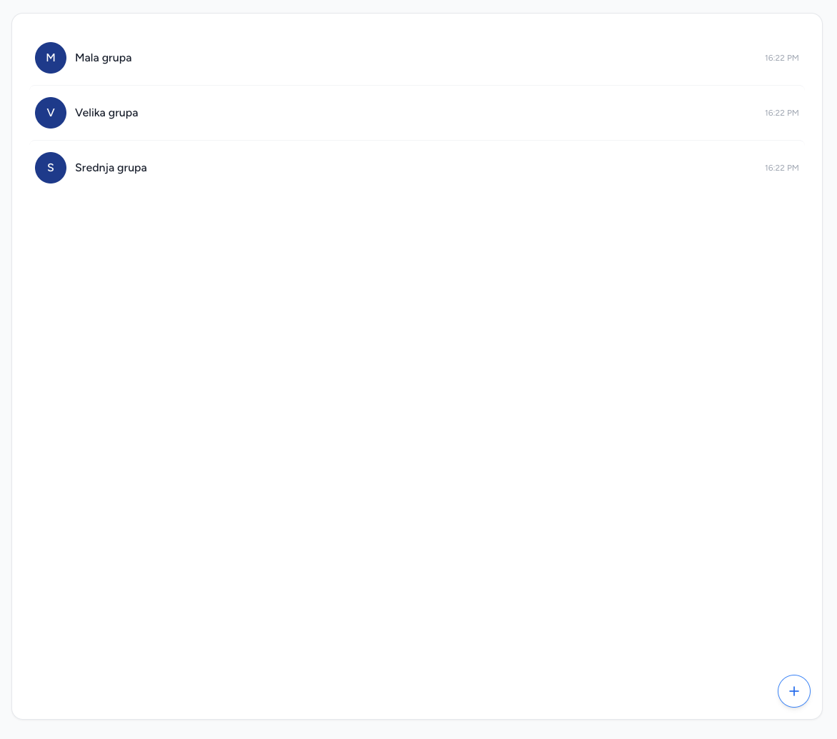 Group conversations